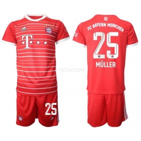 Bayern München Muller 25 Kind Thuis Tenue 2022-23